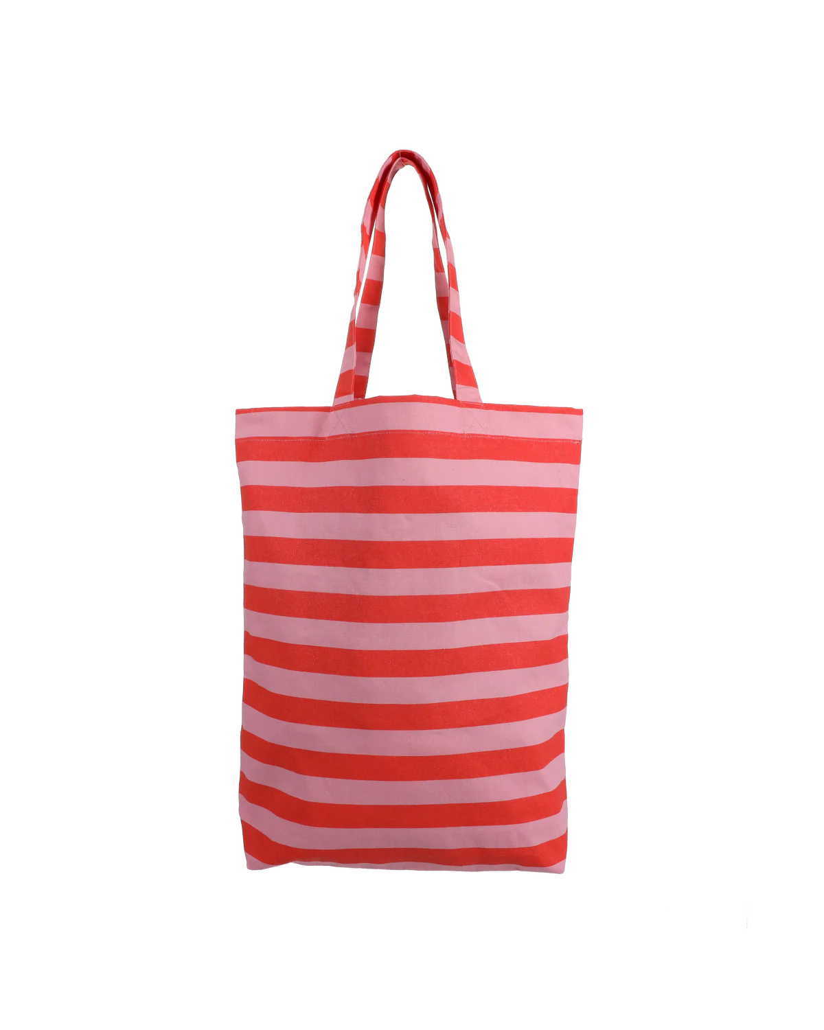 Tas streep rood roze