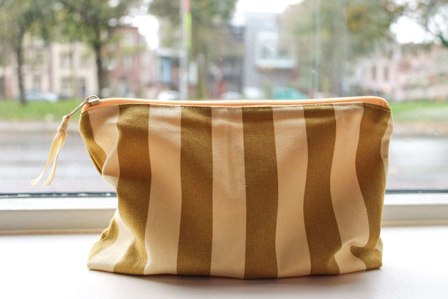 Etui tasje beige bruin